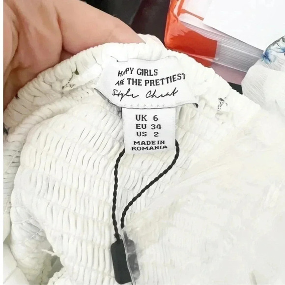 NWT Happy Girls Are The Prettiest Floral Off The Shoulder Ruffle Maxi, Size 2 - Picture 8 of 13